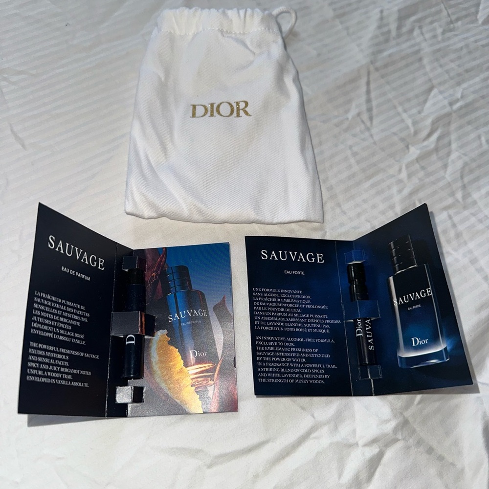 Dior Sauvage Eau de Parfum Set with White Pouch